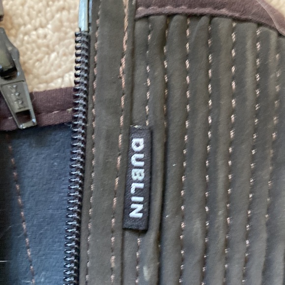 Dublin Easy Care Half Chaps 10yo - Picture 3 of 9